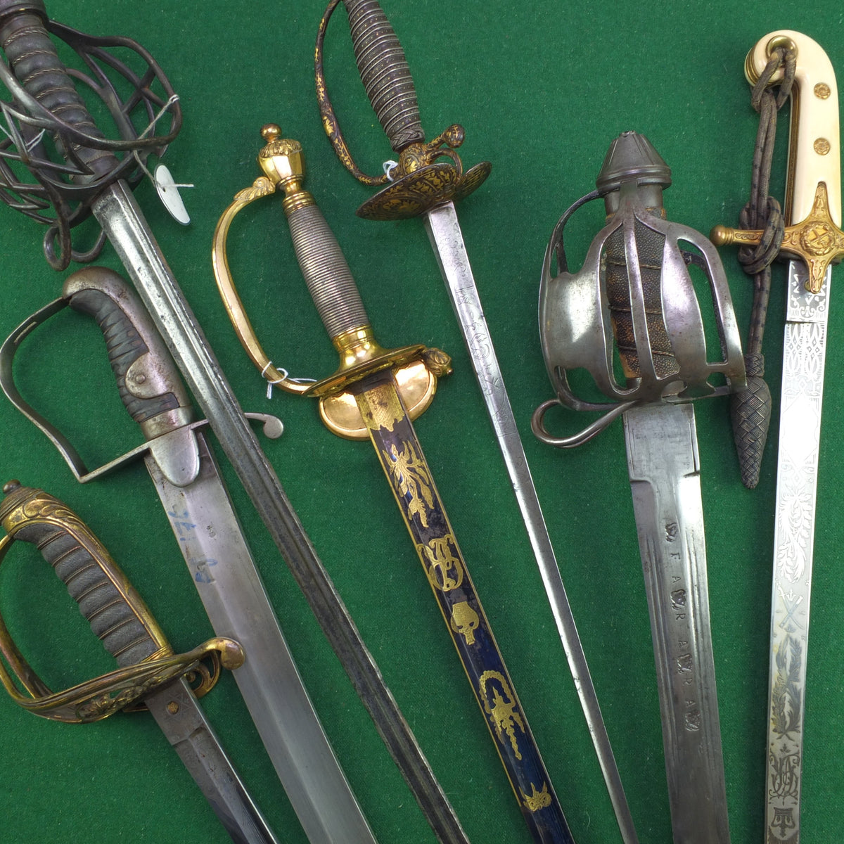 Swords, Antique Edged Weapons for Sale UK - Cutlasses British