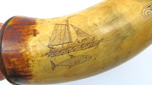 Load image into Gallery viewer, Modern American Engraved Powder Horn. Ref X3392