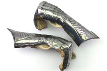 Load image into Gallery viewer, Pair of German Gothic Mitten Gauntlets . Ref X3333