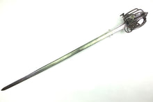 Load image into Gallery viewer, Royal Horse Guards Officers Basket Hilt Back Sword. SN 9134