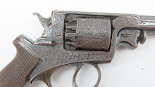 Load image into Gallery viewer, Beaumont Adams Patent Double Action Percussion Revolver Retailed by Purdey. Ref 9296
