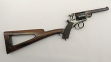 Load image into Gallery viewer, Beaumont Adams 54 Bore Revolver with Shoulder Stock. Ref X3563