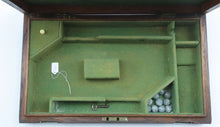 Load image into Gallery viewer, John Blanch Oak Fitted Pistol Case for a pair of traveling pistols