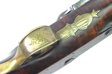 Load image into Gallery viewer, Good Flintlock Brass Barrel Blunderbuss Pistol. SN 9137