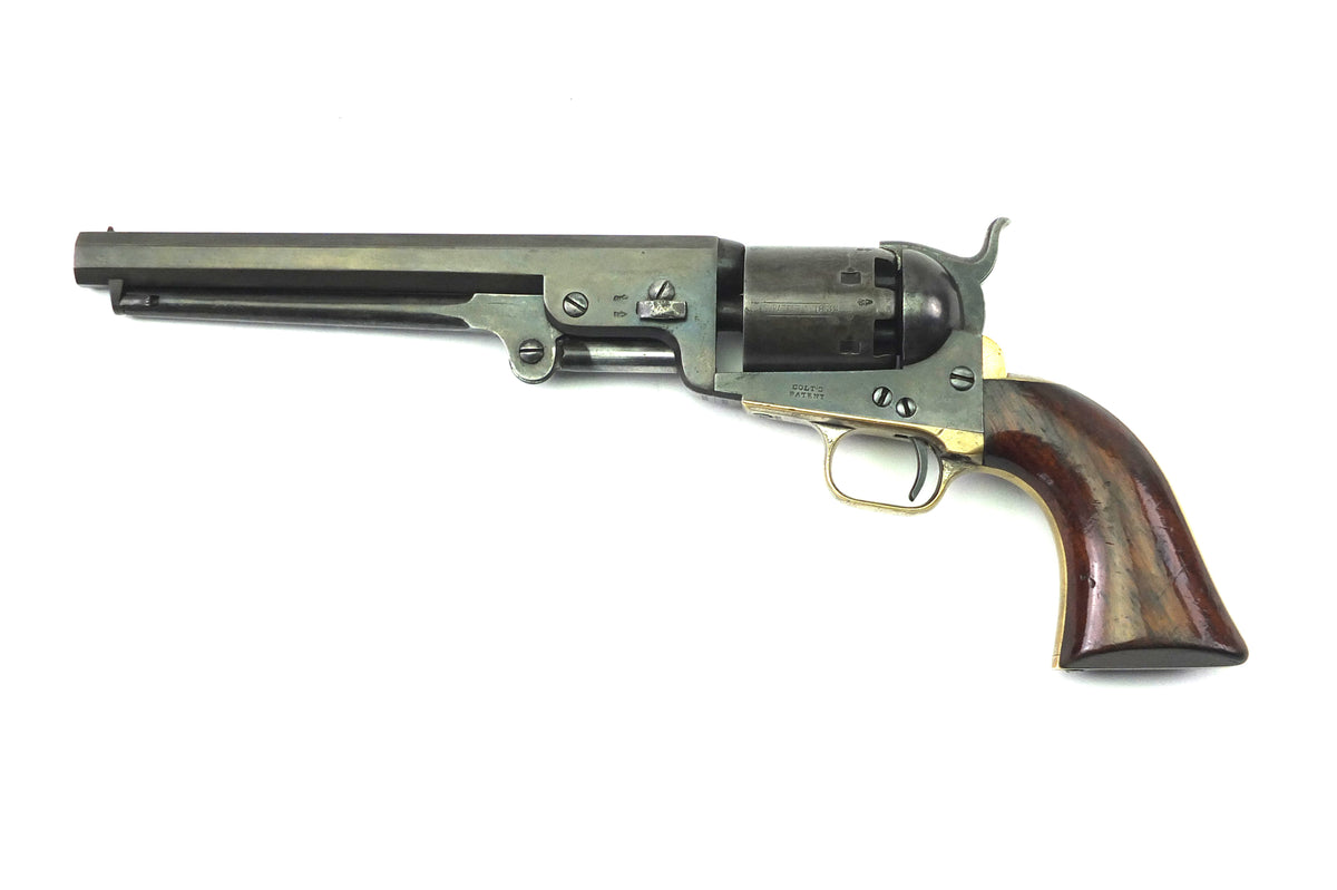 Colt London Hartford Navy Percussion Revolver, cased. SN X3065
