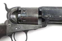 Load image into Gallery viewer, Colt London Navy Percussion Revolver, Rare Chequered Grip. SN 9091