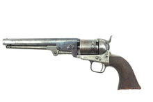 Load image into Gallery viewer, Colt London Navy Percussion Revolver, Rare Chequered Grip. SN 9091