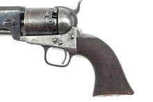 Load image into Gallery viewer, Colt London Navy Percussion Revolver, Rare Chequered Grip. SN 9091