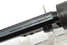 Load image into Gallery viewer, Colt London Navy Percussion Revolver, Rare Chequered Grip. SN 9091