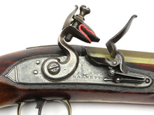 Load image into Gallery viewer, Customs Riding Officers Flintlock Pistol by Barnett. Ref X3305