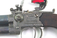 Load image into Gallery viewer, Double Barrelled Flintlock Tap Action Pocket Pistol. SN X2073