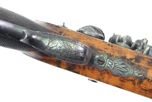 Load image into Gallery viewer, Flintlock John Manton and Son Duelling Pistols, very fine cased pair. SN 9083