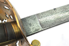 Load image into Gallery viewer, Engineer Officer's Sword, Rare Pattern 1857. SN 9153