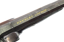 Load image into Gallery viewer, Ferguson Rifled Officers Holster Flintlock Pistol by Knubley, Very Rare. SN 9154