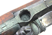 Load image into Gallery viewer, Ferguson Rifled Officers Holster Flintlock Pistol by Knubley, Very Rare. SN 9154