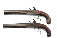 Load image into Gallery viewer, Flintlock Duelling Pistols by Grierson, Very Fine Cased Pair. (Ref 9170)