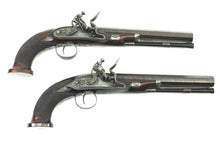 Load image into Gallery viewer, Flintlock Duelling Pistols by William Smith, very fine pair. SN 9118