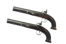 Load image into Gallery viewer, Flintlock Duelling Pistols by William Smith, very fine pair. SN 9118