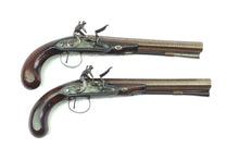 Load image into Gallery viewer, Flintlock Duelling Pistols by Wogdon & Barton, good pair. SN 9126