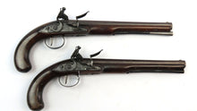 Load image into Gallery viewer, Flintlock Duelling Pistols by Wogdon, Cased Pair. Ref X3386