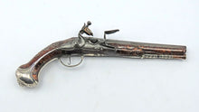 Load image into Gallery viewer, Flintlock Holster Pistol with Silver Mounts. Ref 9263
