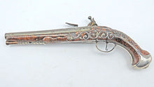 Load image into Gallery viewer, Flintlock Holster Pistol with Silver Mounts. Ref 9263