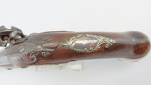 Load image into Gallery viewer, Silver Mounted Flintlock Holster Pistol by Joseph Griffin. Ref 9325