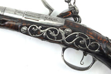 Load image into Gallery viewer, Flintlock Holster Pistol By J. Dafte Of London, very rare. SN 9099
