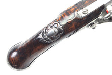 Load image into Gallery viewer, Flintlock Holster Pistol By J. Dafte Of London, very rare. SN 9099