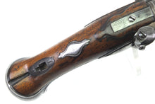 Load image into Gallery viewer, Rare Long Flintlock Holster Pistols by W. Turvey. SN 9117