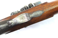 Load image into Gallery viewer, Irish Officers Flintlock Duelling Pistol by McDermott, Fine. SN 9160