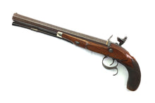 Load image into Gallery viewer, Irish Officers Flintlock Duelling Pistol by McDermott, Fine. SN 9160