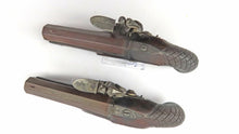 Load image into Gallery viewer, Flintlock Man Stopper Pistols by H. W. Mortimer. Ref X3322