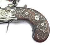Load image into Gallery viewer, Flintlock Muff Pistol by Durs, Fine. Ref 9176