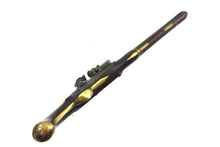 Load image into Gallery viewer, Pair Officers Flintlock 1738 Land Pattern Pistols Original Holsters. SN 9142