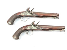 Load image into Gallery viewer, Pair of Flintlock Officers Pistols by Prosser. Ref 9168