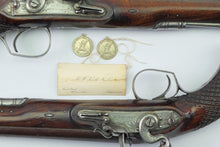 Load image into Gallery viewer, Pair of Flintlock Officers Pistols by Prosser. Ref 9168