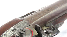 Load image into Gallery viewer, Flintlock Officers Pistols by Wogdon, Cased Pair. Ref X3308