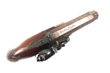 Load image into Gallery viewer, Flintlock Overcoat Pistol by Barton, Fine & Rare. Ref 9178
