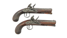 Load image into Gallery viewer, Flintlock Overcoat Pistols by Barton, Fine & Rare. Ref X3320