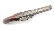 Load image into Gallery viewer, Flintlock Overcoat Pistols by Barton, Fine & Rare. Ref X3320