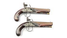 Load image into Gallery viewer, Flintlock Overcoat Pistols by Barton, Fine, Rare. Ref X3318