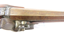 Load image into Gallery viewer, Flintlock Overcoat Pistols by Barton, Fine, Rare. Ref X3318