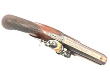 Load image into Gallery viewer, Flintlock Overcoat Pistols by Mortimer Son, Cased Pair. Ref X3311