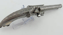 Load image into Gallery viewer, Scottish Steel & Silver Scroll Butt Belt Flintlock Pistol by Murdoch. Ref X3272