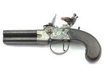 Load image into Gallery viewer, Flintlock Tap Action Volley Pistol by Twigg, Four Barrel, very rare. SN 9073