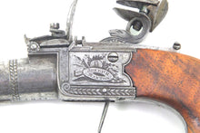 Load image into Gallery viewer, Flintlock Pocket Pistol by Joe Manton, fine & rare. SN 9034