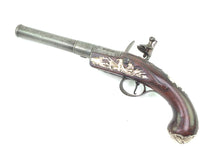 Load image into Gallery viewer, Flintlock Queen Anne Pistols by Griffin of Bond Street, a historic pair. SN 9052