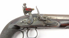 Load image into Gallery viewer, Flintlock Rifled Officers Pistols by Fenton, Fine. Ref 9251