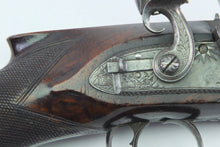 Load image into Gallery viewer, Rifled Flintlock Artillery Officers Pistols by Thomas Styan of Manchester, very fine pair. SN X3025